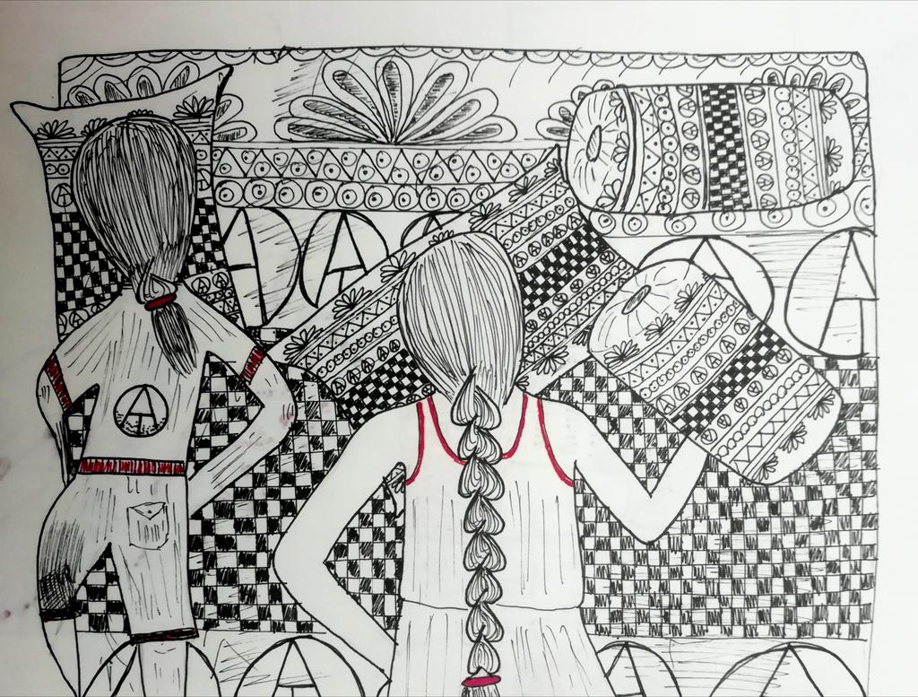 Ananya___T's tweet photo. Alpha Sisters 1
#tasteofananya #ananyassketchbook #sketchbook #dailydrawing #dailyart #art #drawing #sketch #sketchbook #alphatango #alphaartist #alphatangosketchbook #alphatangoartist #artist #doodleaday #sketchdailydose #alphasister #sister #alphasister #love #sisterlove https://t.co/4hY235J75C