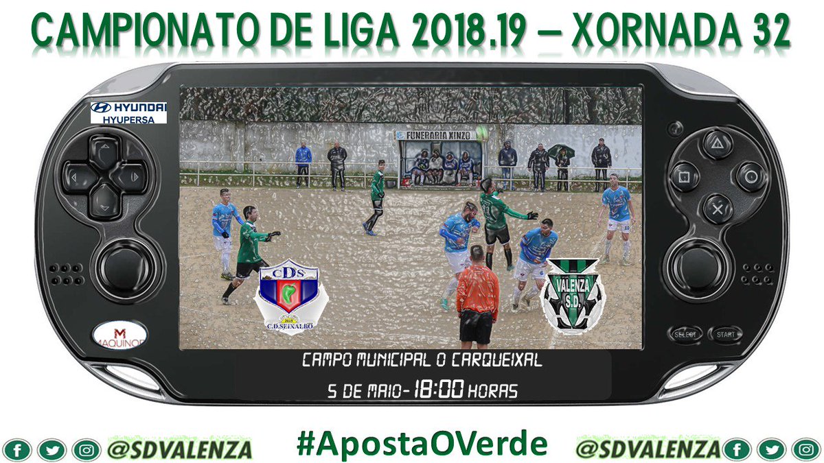 SDValenza's tweet photo. Cartaz do encontro entre @CDSeixalbo -@SDValenza https://t.co/MlFZymWGqn