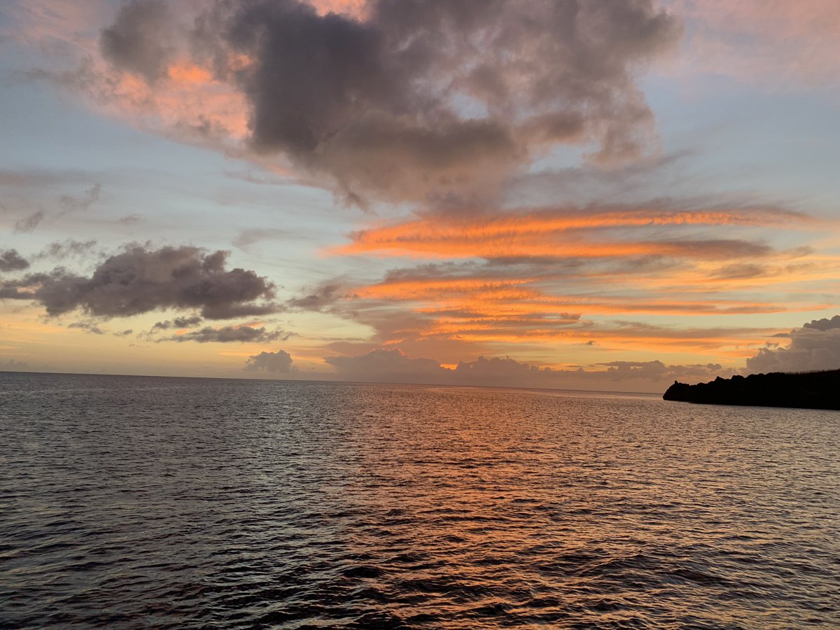 Guam sunset. #sunsetsail