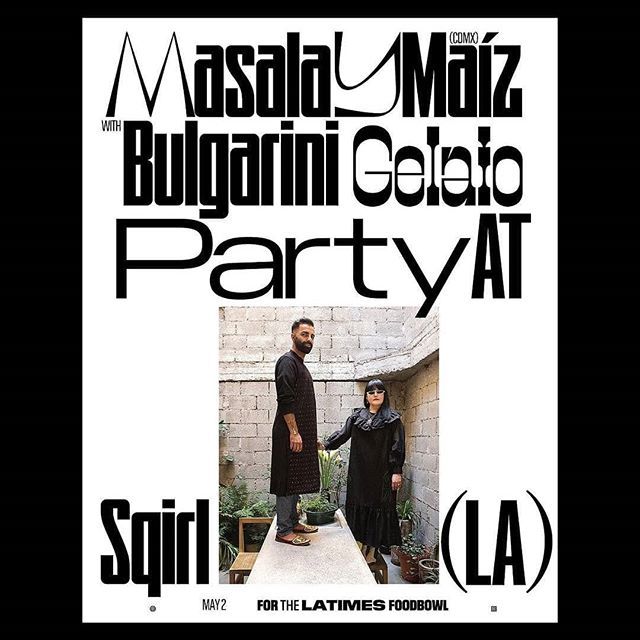 slanted_blog's tweet photo. Type mix a sin? No! It looks great as seen on @miesenplace: Thurs @sqirlla in our new space on Virgil with friends @masalaymaiz & @thebulgarinigelato I’ll be playing some 💿 as well.
.
#posterdesigner #poster #plakat #posterunion #posters #posterRex #… https://t.co/uhFsTbXYOm https://t.co/spy8mmouP1