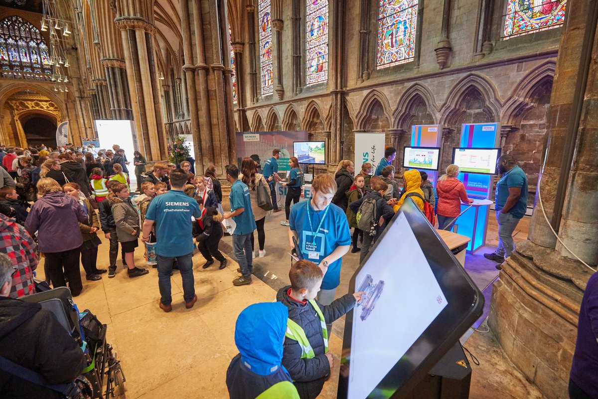 We're here <a href="/SparkLincoln/">SPARK! Lincoln</a> in <a href="/LincsCathedral/">Lincoln Cathedral</a> until Sunday celebrating all things #engineering. Come and meet the team, take part in some free activities and learn about what the future of engineering looks like.  #SparkLincoln #STEM  bit.ly/2DR7gcq