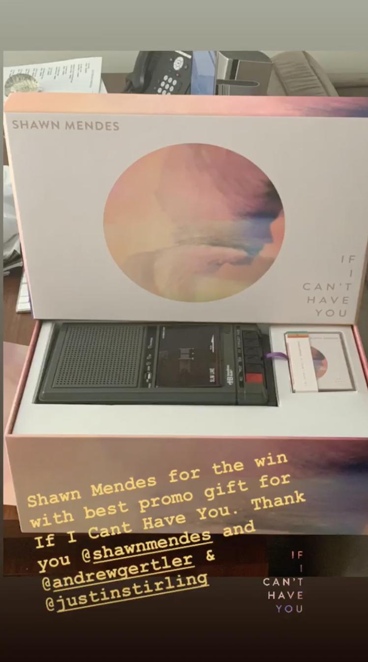 Shawn Mendes Updates On Twitter Shawn Mendes For The Win With The Best Promo Gift For If I Cant Have You Thank You Shawnmendes And Andrewgertler Jstir Ificanthaveyou Https T Co Aga9bz14fa