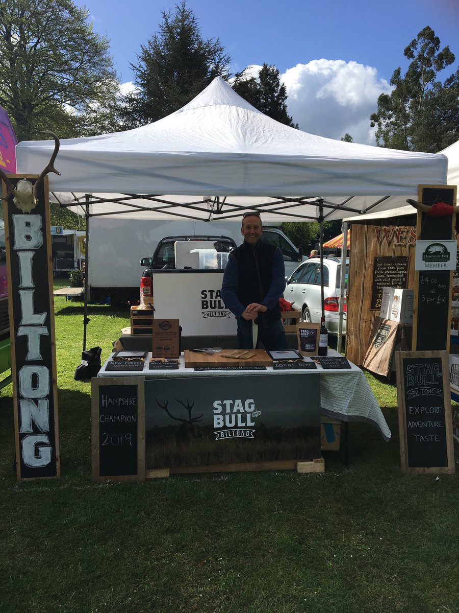 Proud to represent ⁦<a href="/HampshireFare/">Hampshire Fare</a>⁩ at Downton ⁦<a href="/DowntonBrewery/">Downton Brewery</a>⁩ just next-door. #local #beer #biltong