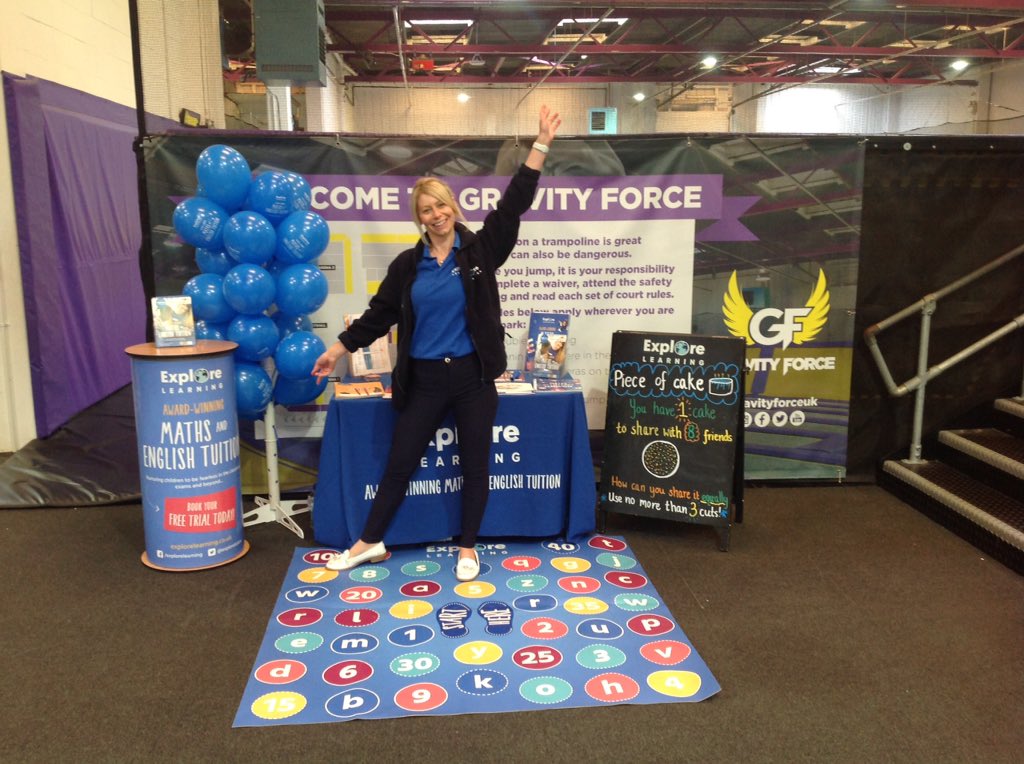 ExploreCambo's tweet photo. We are here in @gravityforceUK Camberley today playing some #fun letters and numbers #games! 🥇 Come say hello, we'd love to tell you more about our #learning centre. Fearless learning starts here 😊 #BankHolidayWeekend ☀️ https://t.co/AwZlUAcSqG