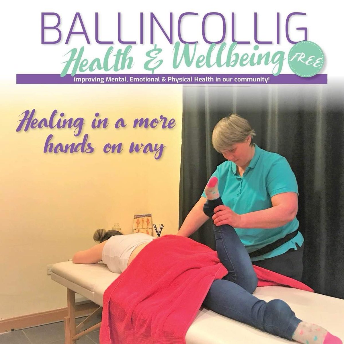 💜💚MAY ISSUE OUT NOW 💜💚

Check out our fabulous 'CARING FOR YOUR BACK' feature

Thanks to Ann-Marie Cosgrove NMT for being our cover feature - read all about her wonderful NMT practice in Ballincollig on page 3

Enjoy 💜💚