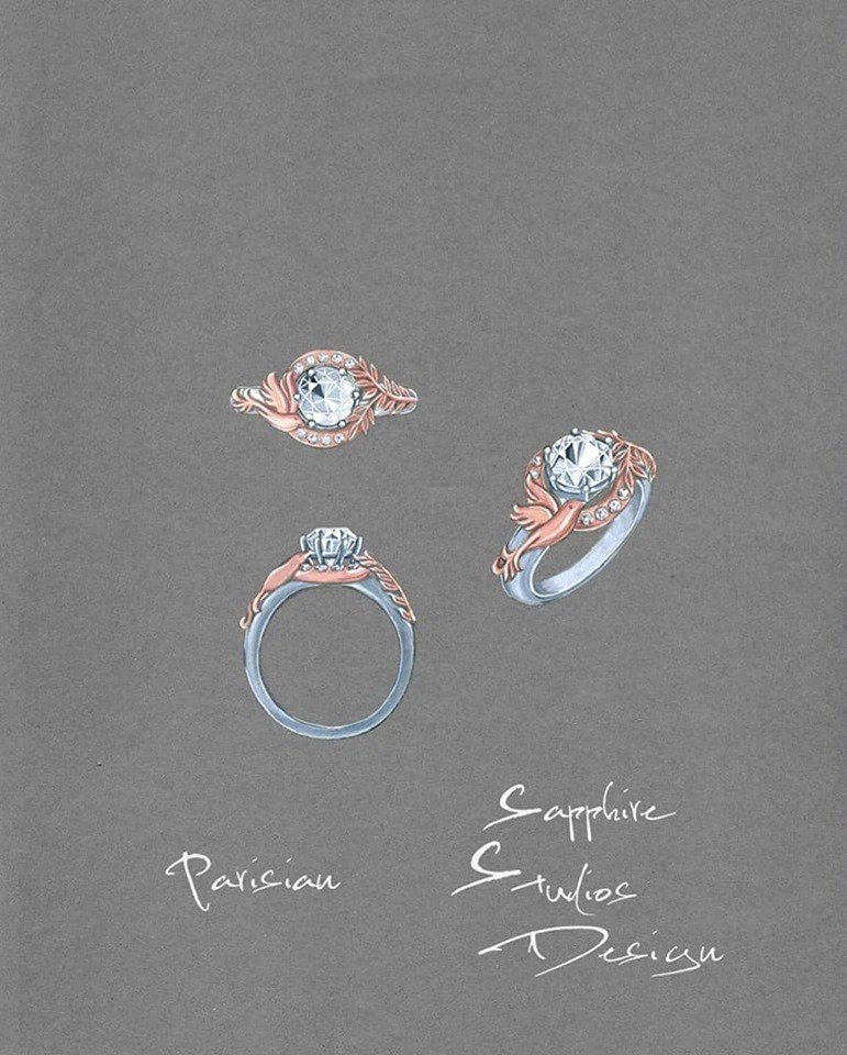 sapphirestudio9's tweet photo. 'Parisian’ watercolour ❤️ dove engagement ring
View the 'Romantica Collection' - https://t.co/q1iMj2kDjD
#dove #dovering #sapphirerstudios #sapphirestudiosdesign https://t.co/t1HpNJsROk