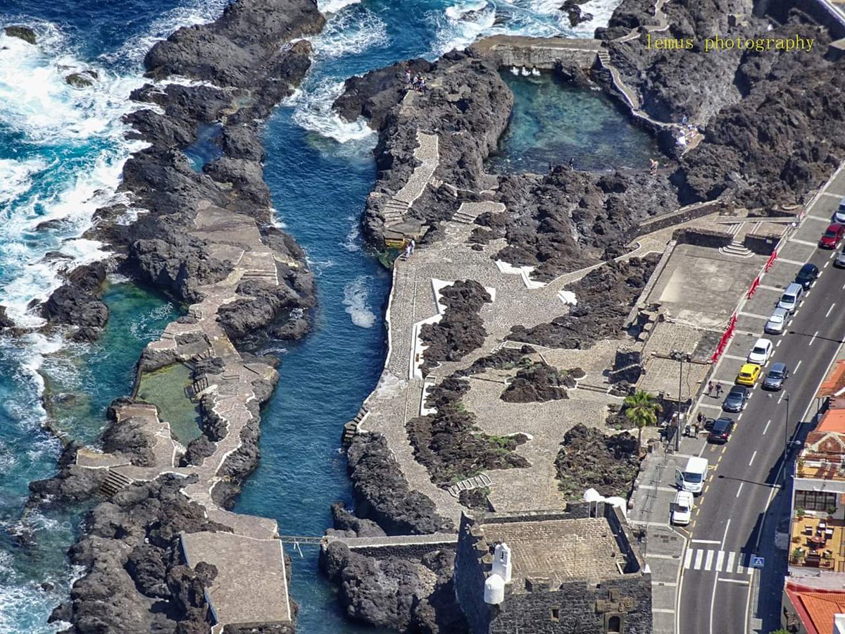 RodriguLemus's tweet image. GARACHICO....así quedaron las piscinas naturales del caleton después del temporal de mar del pasado 17 de noviembre de 2018....TENERIFE