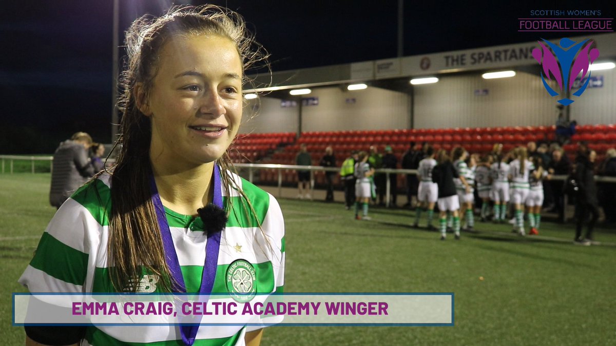 #SWFL1Cup | @CelticFCWomen Academy made it two in-a-row last night with a clinical performance.

Watch post match interviews with David Haley and Emma Craig ➡ scotwomensfootball.com/2019-swfl1cup-…