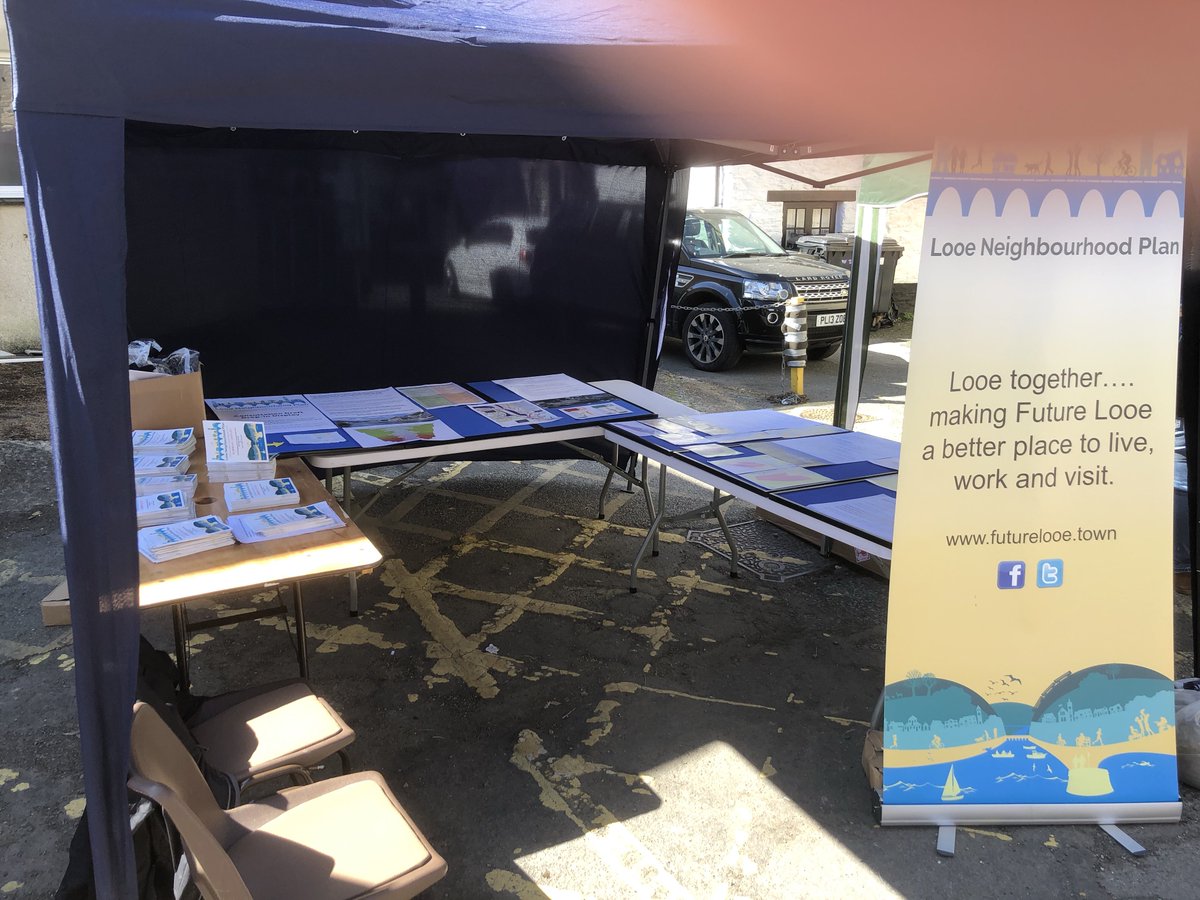 futurelooe's tweet image. #Looe #neighbourhoodplanning stand now open at West Looe May Fayre. Got a query about the NDP? Drop by for a chat with one of our team!