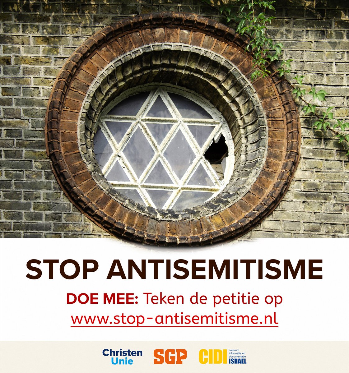 De petitie die de nieuwe Europese Commissie oproept om van de strijd tegen antisemitisme een speerpunt te maken is al meer dan 11.000 keer ondertekend. 
📝 Teken ook op stop-antisemitisme.nl