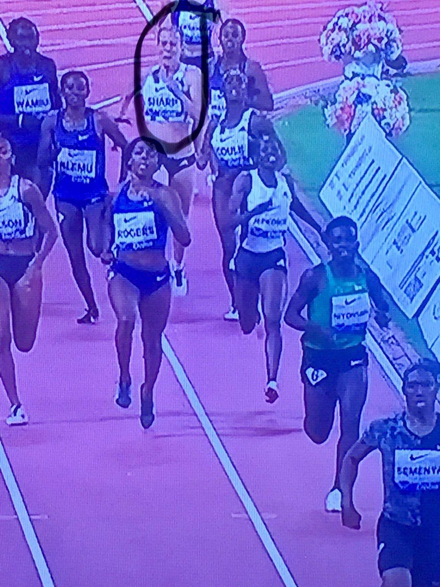 motheoseleke's tweet photo. If #LynseySharp and her racist @iaaforg croonies had it their way, all Black People are gonna have to lower their melanin levels #IAmWithCaster @Diamond_League @IAAFDoha2019 @TIME @Olympics @washingtonpost @EBONYMag @strongblacklead @bonang_m @Trevornoah @TheDailyShow @Oprah @ava https://t.co/KMEQ3xoeae