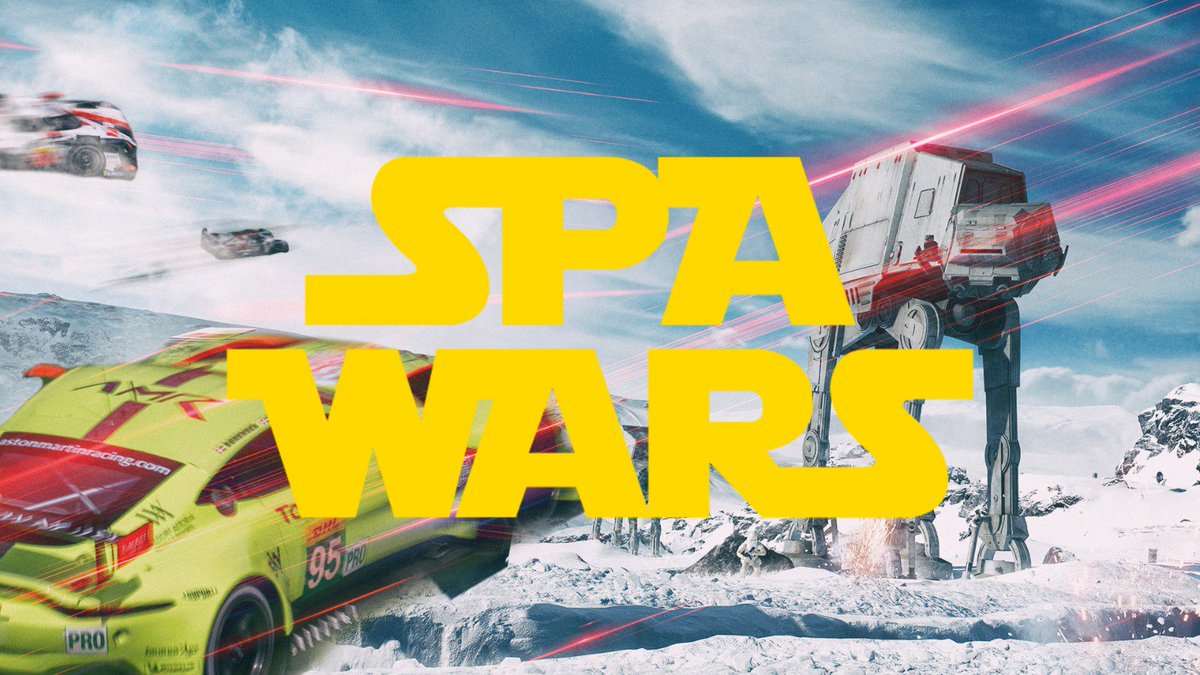 #WEC drivers get your podracers ready for Spa Wars! TOTAL 6 Hours of Spa-Francorchamps will go green in 60 minutes. May the downforce be with you! 🙏💯

#6HSPA #StarWarsDay #MayThe4thBeWithYou