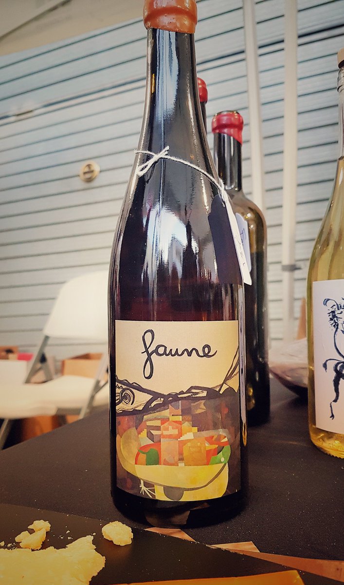 malviatge's tweet photo. Faune... Saurí... riesling i carinyena. Pirineus i Priorat. L'atreviment de Toni Sánchez Ortiz @ElSoladAres i el nostre gust de descobrir els seus vins. 😍 #microvi2019 https://t.co/Gcj5hwD7po