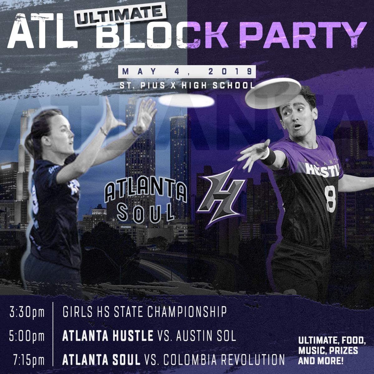 SoulofATL's tweet photo. Fans! We are so excited for the block party. We want you to be as comfortable as possible for the long day so please feel free to bring blankets, chairs, umbrellas, and even tents! Teams are ready for potential weather delays, let's gooooo!!! #ATLBLOCKPARTY https://t.co/GDWC2SlWvJ