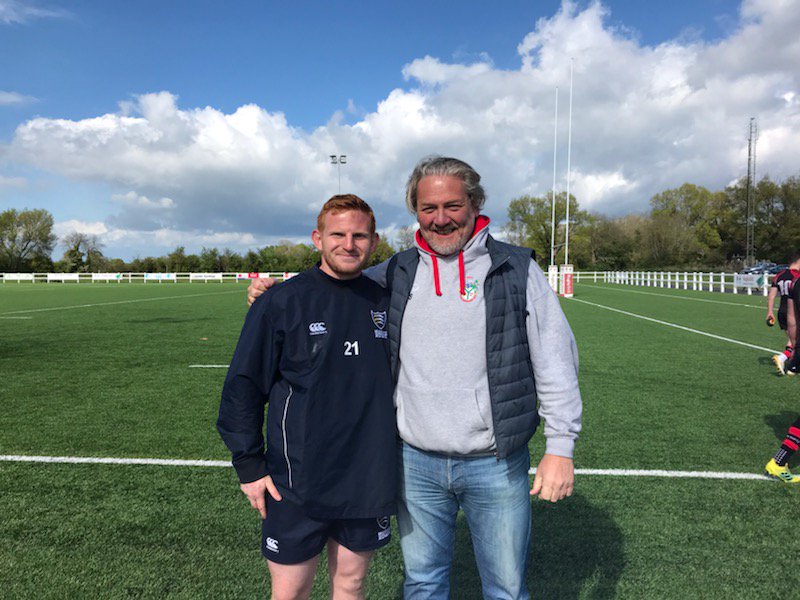 <a href="/TwickenhamRFC/">Twickenham RFC 🇺🇦</a>   Tom Foster with <a href="/jsamuels9/">Joe Samuels</a> representing <a href="/MiddlesexRFU/">Middlesex Rugby</a> today.
