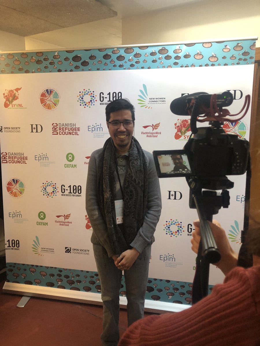 Marlon, the voice of undocumented people in the Netherlands #NewVoices4EU #Connectnow #globalsummit
