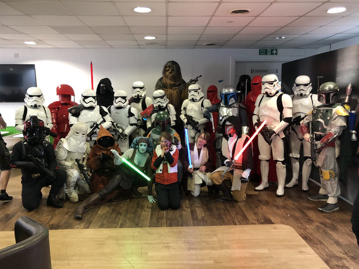 lorna_shadbolt's tweet photo. Great turn out today for our #MayTheFourthBeWithYou charity event to raise money for our dementia charity! Over £200 raised! Thank you everyone for coming along @karanTscrivener @EKHCharity @EKHUFT #raisingdementiaawareness #improvingenvironments #gooddementiacare https://t.co/DIY7uxvrTQ
