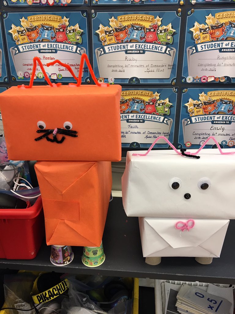 3D creatures that will inspire to write their profile of each. So fun- Math, art, language!