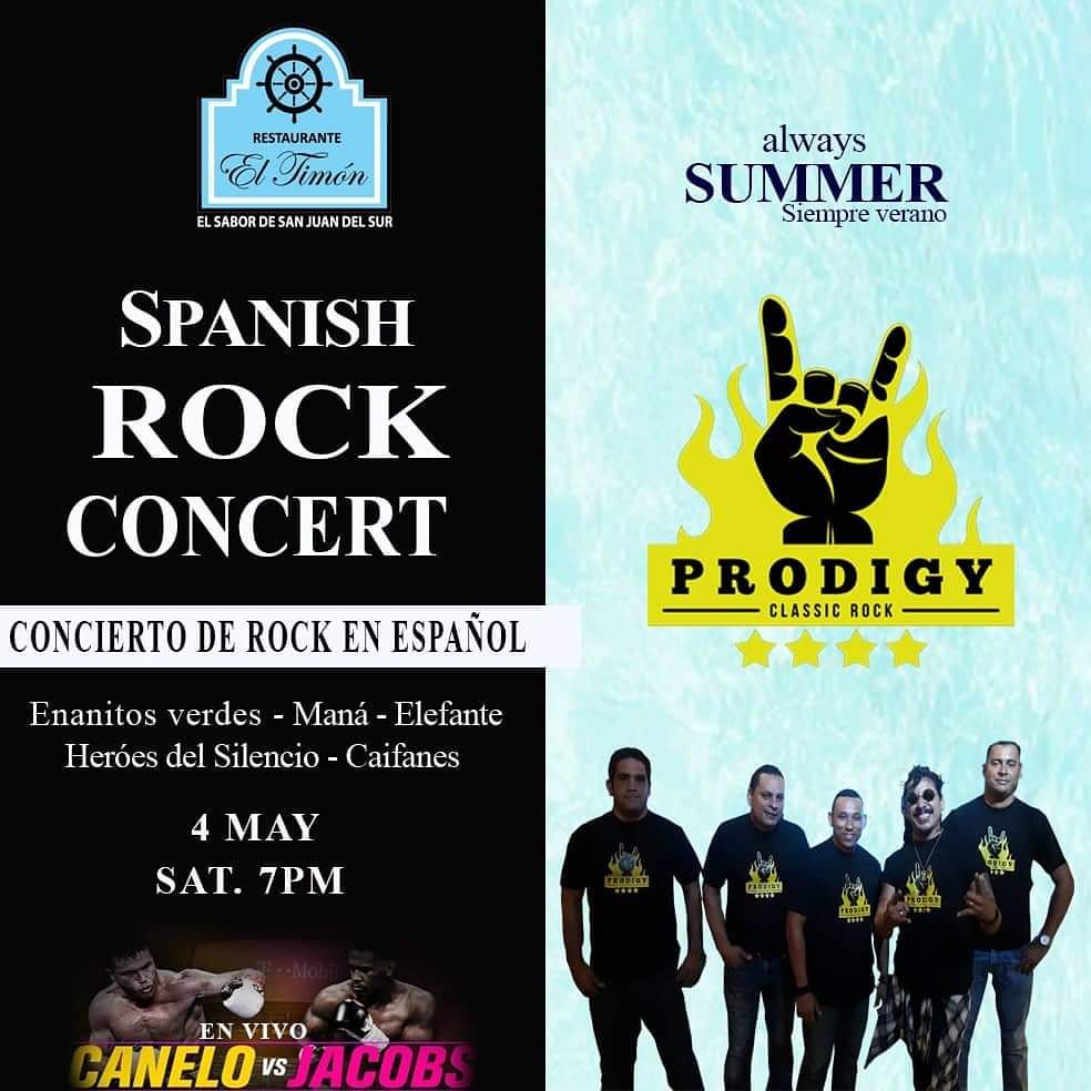 RestSan's tweet photo. You Rocking Me At The Always Summer Vibes 🤘🎸🔥
Una noche cargada de rock en español, y en vivo la pelea de Canelo vs Jacobs
¡Te esperamos! Esta noche a partir de las 7 pm
#eltimonrestaurant #fishfood #beachlife #beach #surf #sunset #nature #artlocal #dancing #singing #music https://t.co/HgbXOC9l0c
