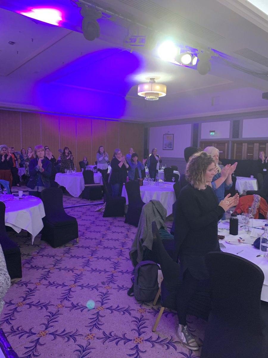 JacqueGerrard's tweet photo. ‘Midwives need to go out  into the world and infect it with positivity’ -WE WILL Hannah 👍 A well deserved standing ovation @hannahdahlen #mamaconference19 @MamaConference @smithgillianbl @bloodtobaby @SagefemmeSB @ACBmidwife @DrHoM_Carmel @godfrey_isaacs https://t.co/wziuiDtfWr