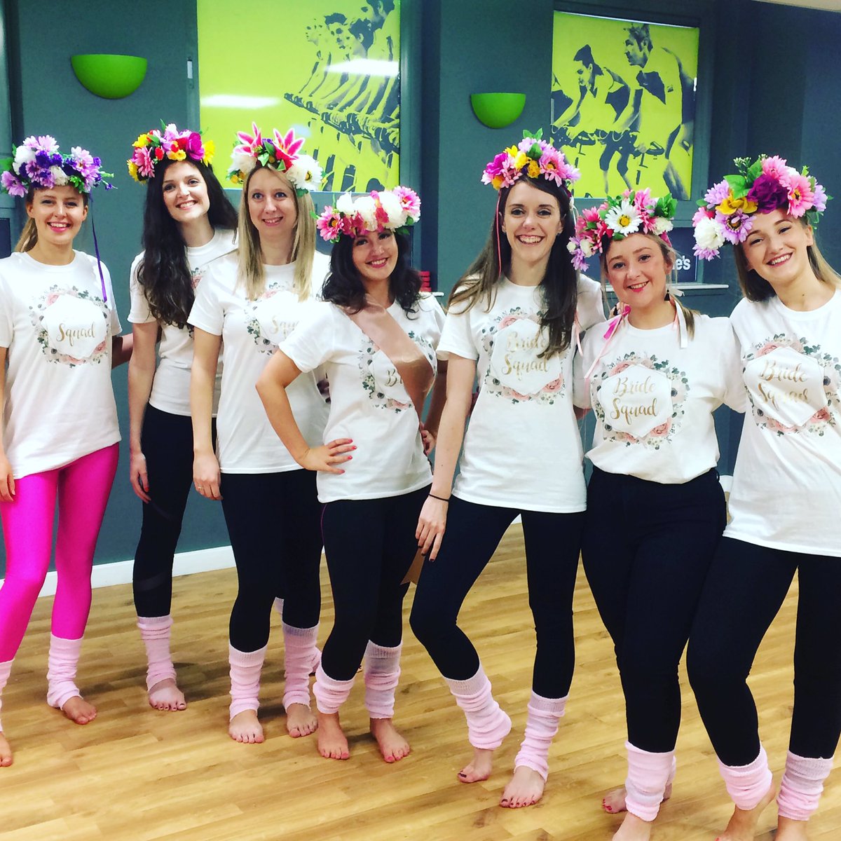 ClaireCheerCo's tweet photo. Abbie’s #whatafeeling to have such an awesome #80s #henparty #London @CheerleadingCo https://t.co/sY8N3d13fv