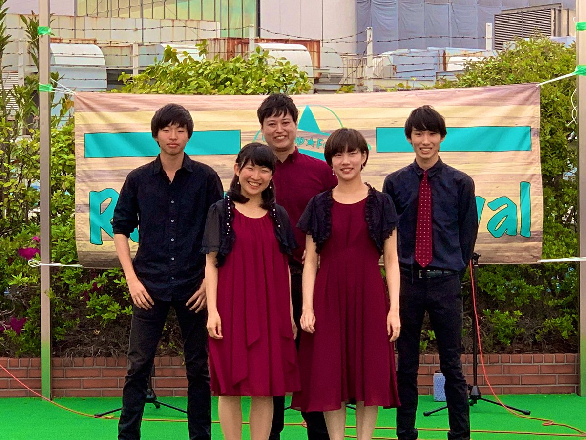 danBelion_koe's tweet photo. 【イベント出演💃】
第2回Rooftop Festivalに出演し、ベストアーティスト賞を頂きました！やったー🙌

雨雲が迫ってくる中でしたが、とても気持ちよく歌わせていただきました☂️⚡️🎤

我々の演奏を聴いてくださった皆さん、運営の皆さん、ありがとうございました！！ https://t.co/853Pfr0SfE
