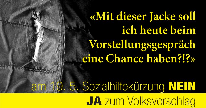 Die Erwerbslosigkeit zu bekämpfen, in dem man die Sozialhilfe kürzt, gleicht dem Versuch, ein Omelett zu backen, ohne Eier zu zerschlagen.