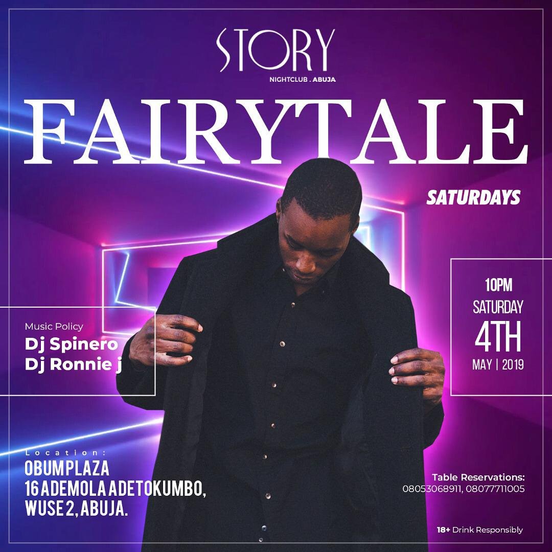 Life is made of fairytale moments!!! @storyabuja we give  the best fairytale party moments!!! Turn up is our style!!!! 🍾🍾
#ClubStory #nightclub 
#luxurylifestyle 
#AbujaNights #Clubstory
#nigeria #clubs #Naijaparty #SaturdayNight 
#clubbing #party #fun 
#Abujaparty #abujaclubs