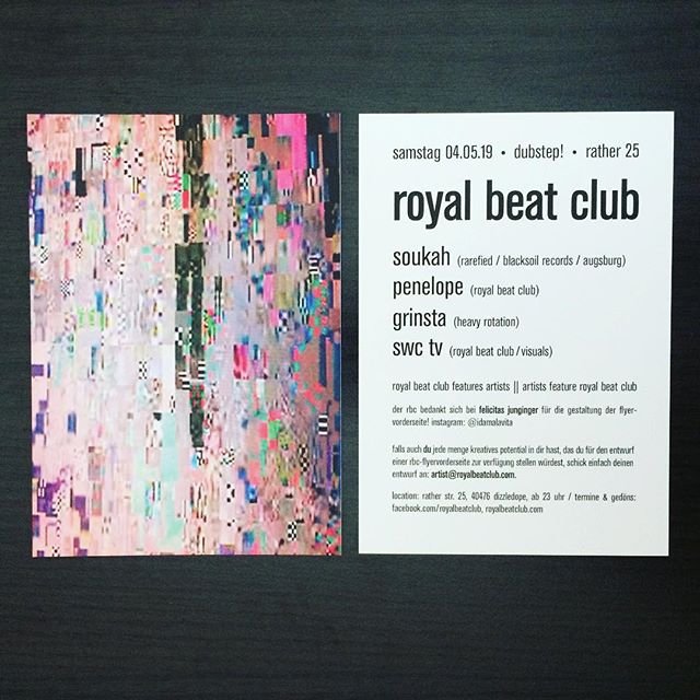 soukahdubs's tweet photo. See you tonight in Düsseldorf!
#soukah
#penelope
#grinsta
#swctv
#rbc
#vinylonly
#dubstep https://t.co/owk3L73WG6