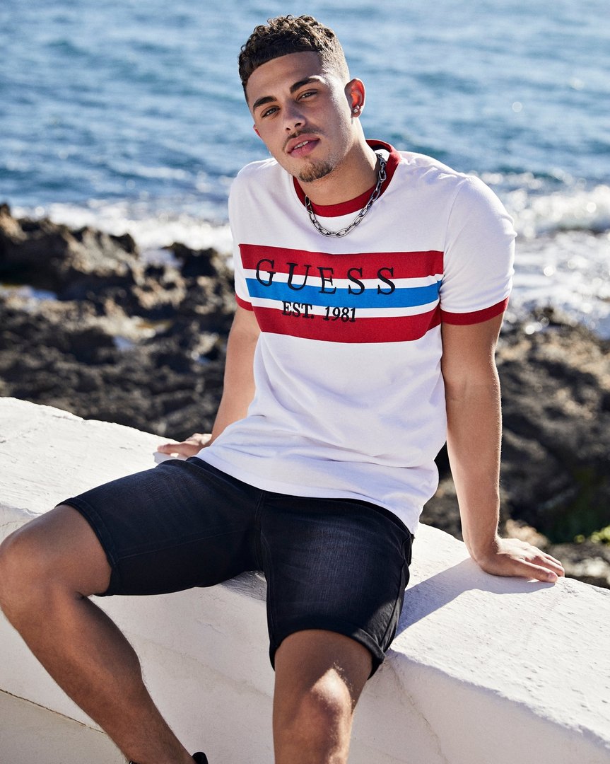 footasylum guess t shirt