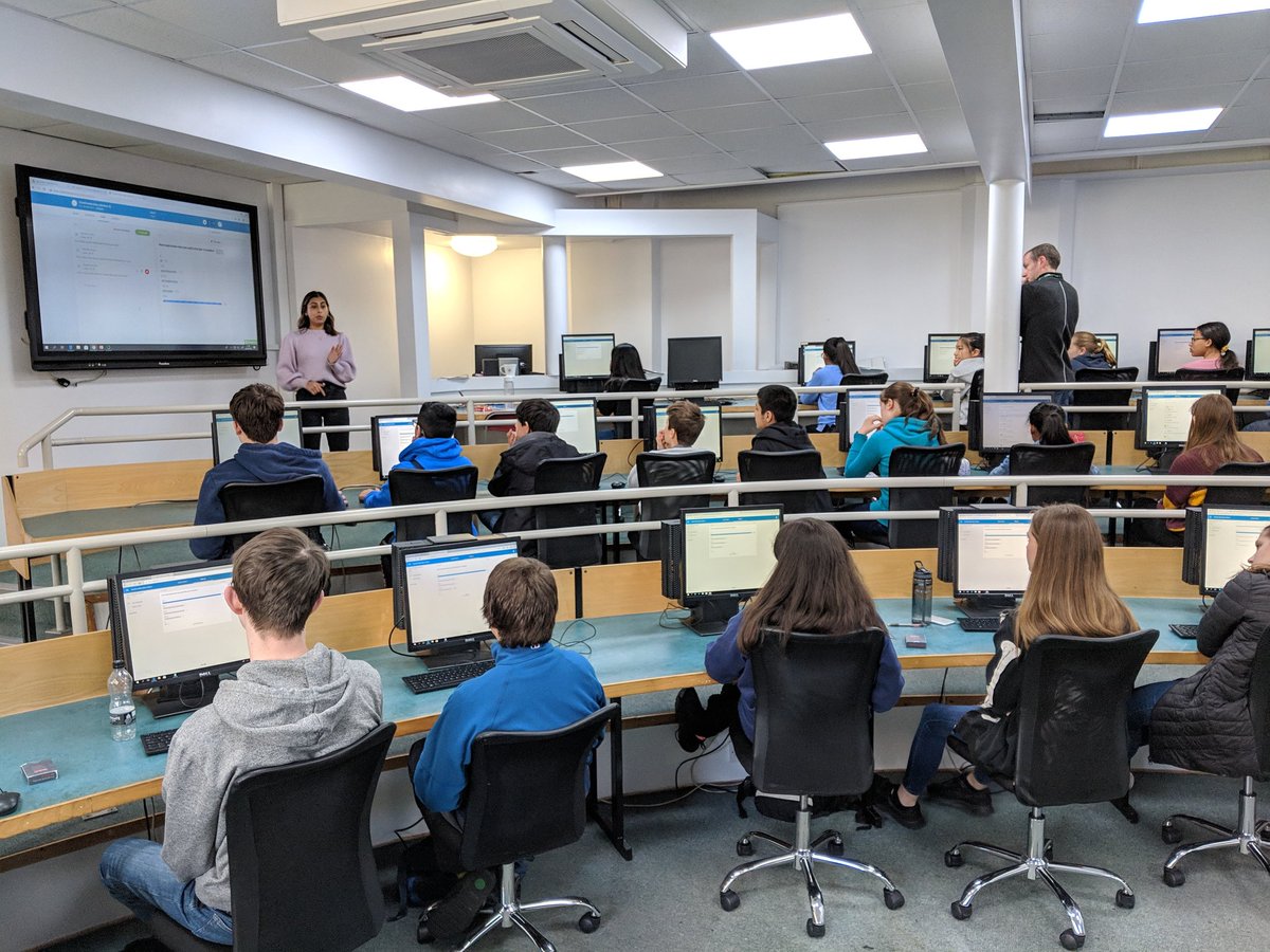 Maya Kolaska (@maya_kolaska) on Twitter photo Fantastic morning talking all about cyber security and data analytics with students at <a href="/SurbitonHigh/">Surbiton High School</a> <a href="/BAESystems_AI/">@BAESystems_AI</a> <a href="/Debbie_X0/">Debbie Henriques</a> #STEM #STEMOutreach #python3 Fantastic morning talking all about cyber security and data analytics with students at <a href="/SurbitonHigh/">Surbiton High School</a> <a href="/BAESystems_AI/">@BAESystems_AI</a> <a href="/Debbie_X0/">Debbie Henriques</a> #STEM #STEMOutreach #python3