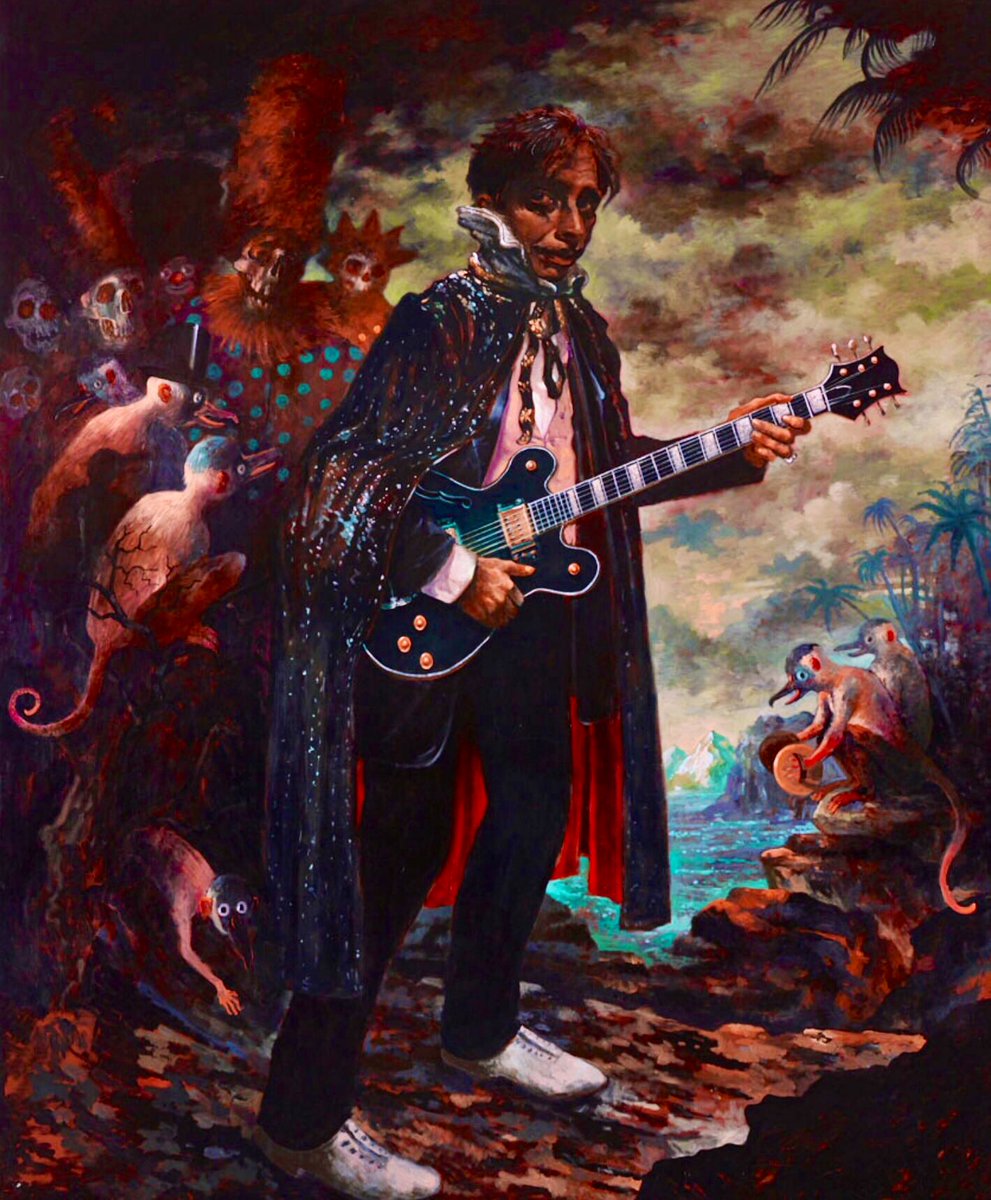 BAPF61's tweet photo. Michael Vale: Kid Congo on the island of the pink monkey birds :: #ArchibaldPrize2019 :: Art Gallery NSW #MichaelVale
https://t.co/FlGAMOfG14
“Rare As The Yeti “ Kid Congo & The Pink Monkey Birds
https://t.co/ORa3L95apU @kidcongopowers https://t.co/aLoQezucfa