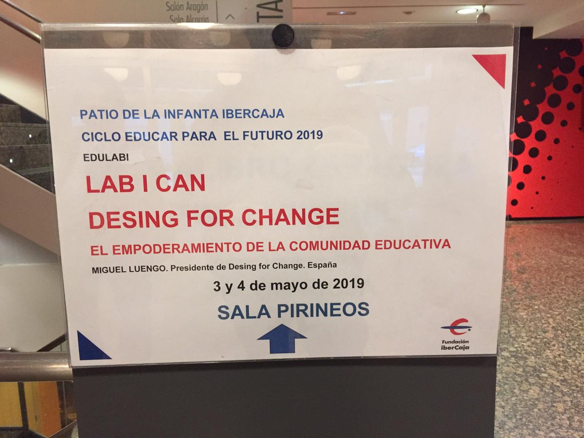 dfcspain's tweet image. Seguimos con el segundo día de #LabICAN en #Zaragoza gracias a @IbercajaSocial. Hoy emprendemos la Fase IMAGINA de #DesignForChange: Después de proponer soluciones al foco elegido, ¡a prototipar! ¡Fórmate en la metodología que empodera con @mluengop y @agollerizo! #DFCSeMueve