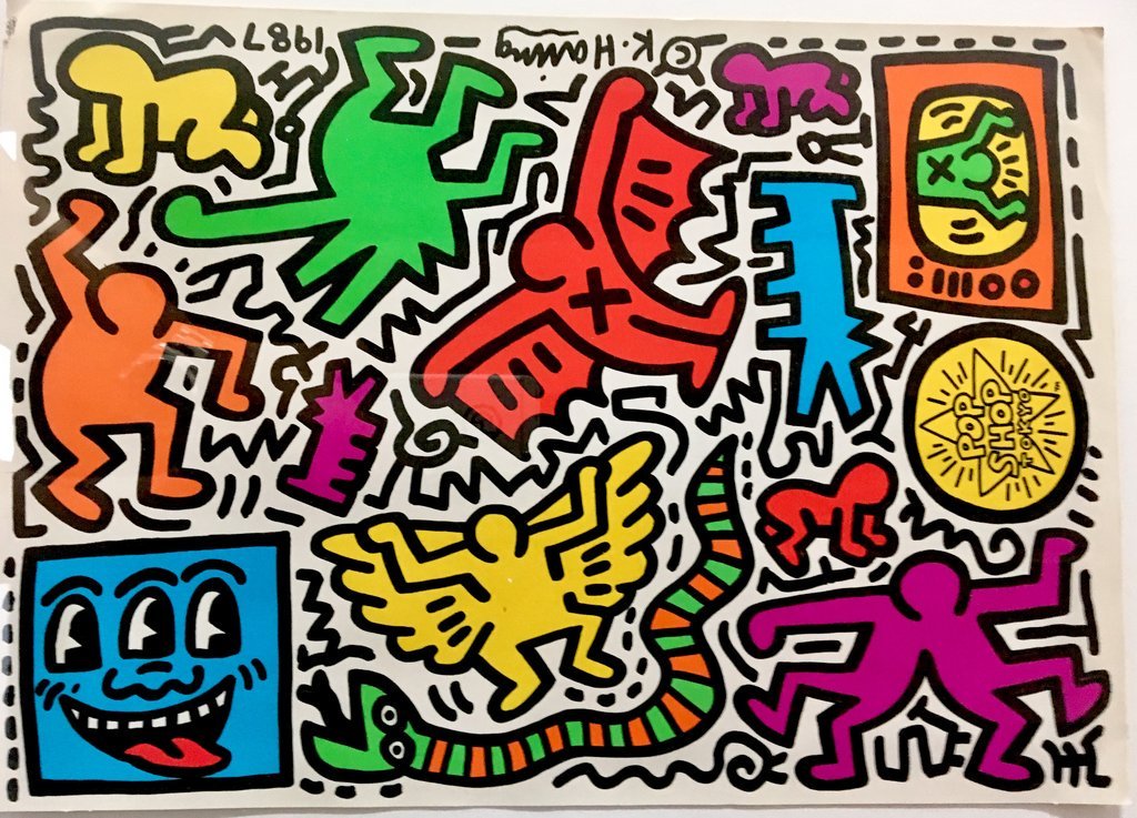 Happy birthday Keith Haring, you would be just 61 today. We lost you too soon :-( 