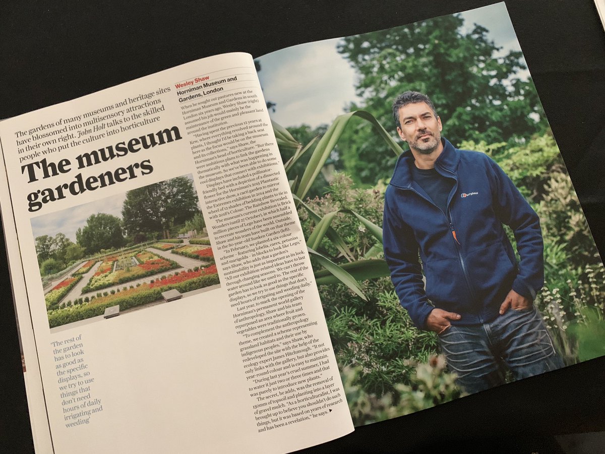 DevRoseTurner's tweet image. A great feature on the unsung heroes of many museums, the gardeners 🌿 @MuseumsAssoc #MuseumsJournal @HornimanMuseum @HRP_palaces @BroughtonHouse @StFagans_Museum @CharlestonTrust