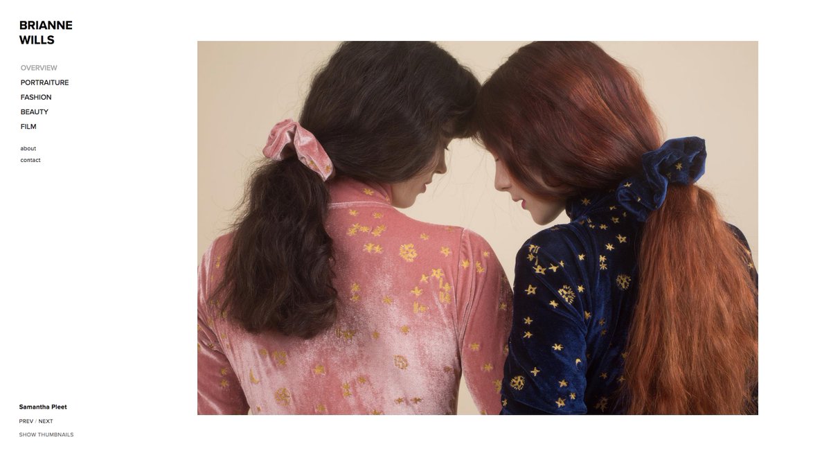 I finally updated my website. Take a look! 
briannewills.com