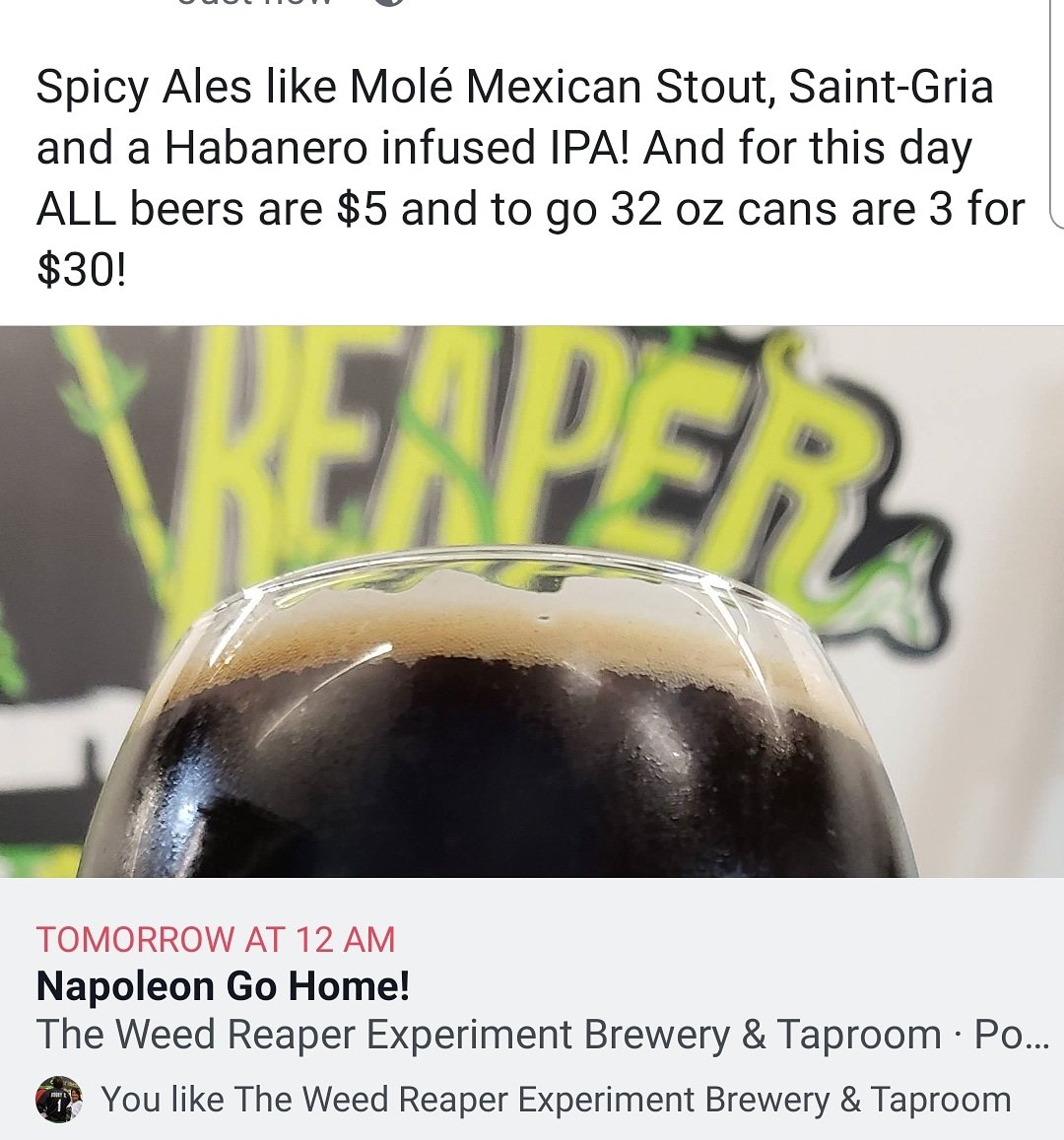 Sunday all beers are $5! Several spicy Cinco Beers! #spicybeer #cincodemayo