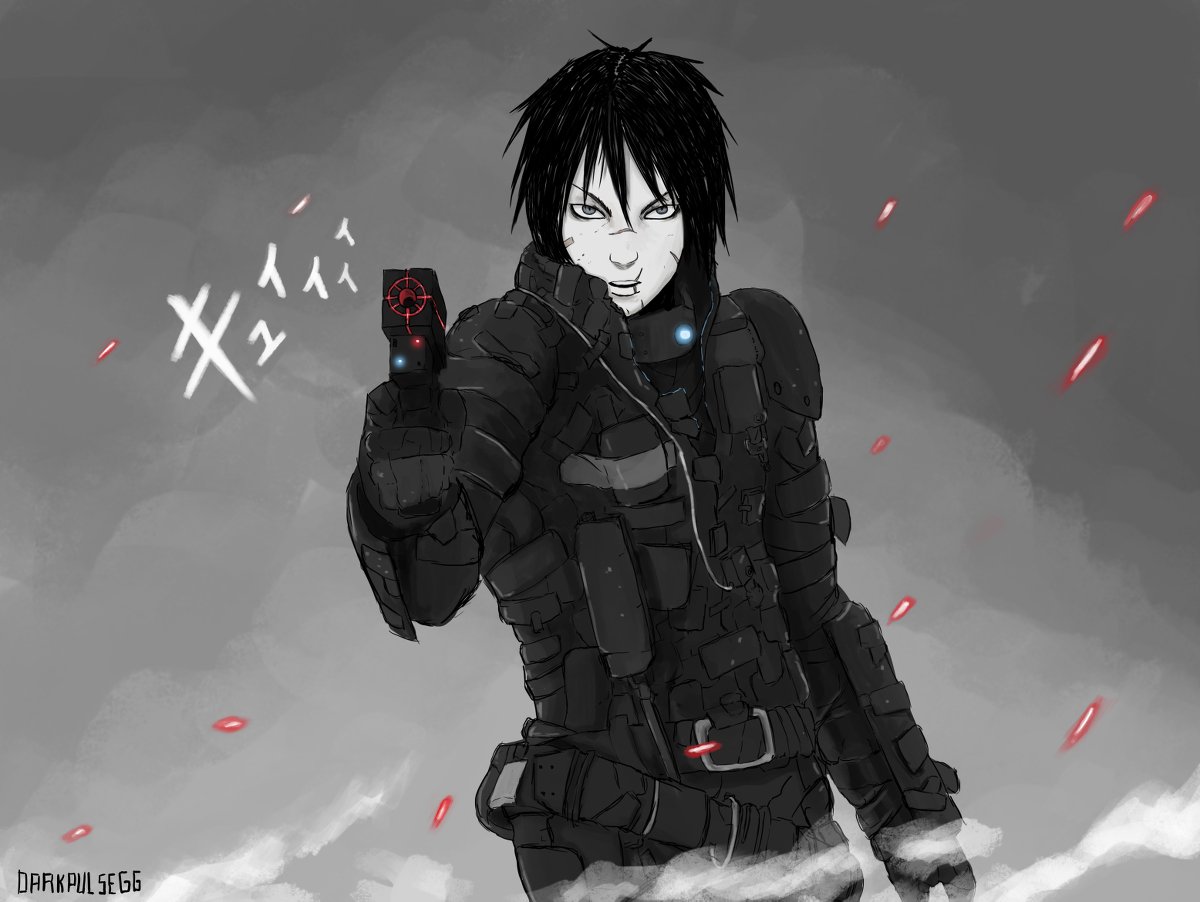 Darkpulsegg Commissions Open 霧亥 イラスト Fanart ブラム 霧亥 Killy Blame T Co Lol2q5nfkl