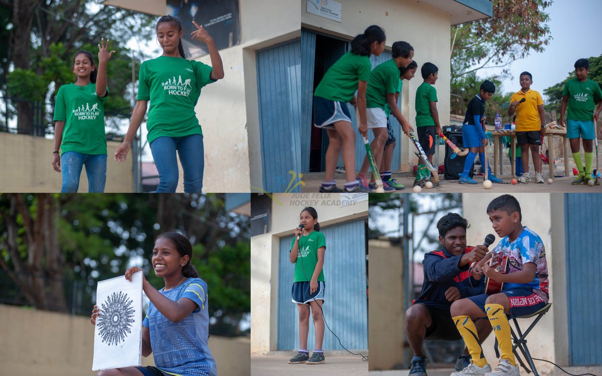 JFHA_Blore's tweet photo. Day 29 - 7th #JFHAHockeySummerCamp - GivingIsFUN'da v7.0.#TatentDay #FunSaturday #SmileSaturday #TalentSaturday #SaturdaySpecial
#JFHA #HockeyForAll #GivingIsFundaV7 #JFHASummerCamp
#WhatIsLifewithoutHockey #HockeyMaga #HockeyFanatic #HockeyAddict #SportForDevelopment https://t.co/eT3VpIRqEa