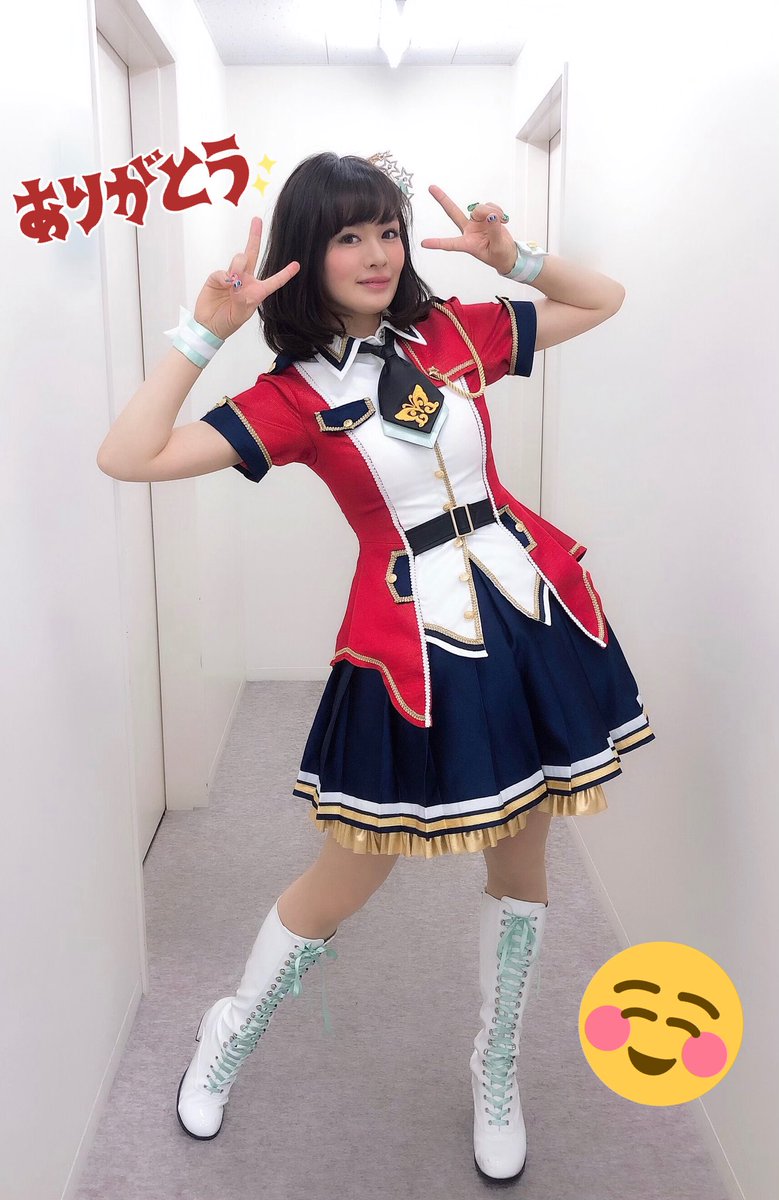 ミリシタ　シャイニートリニティ　コスプレ シャイニートリニティ衣装完成しました٩( ᐛ )و 歌織さんも初出しです