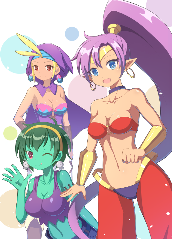 シャンティ5作目楽しみですね^^
スマブラSPから知って楽しく遊んでいます！ #Shantae　#Shantae5