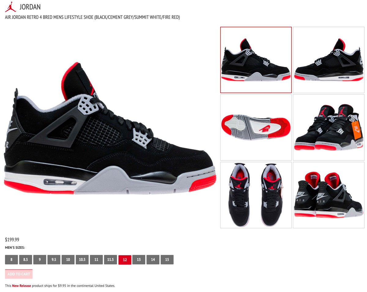 shoe palace bred 4