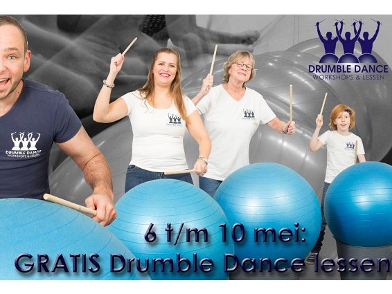 In de week van 6 t/m 10 mei organiseert Drumble Dance een gratis lesweek: Iedereen is welkom om kennis te maken met deze energieke sport. Ervaar een complete drum work-out op muziek waar je vrolijk van wordt 🙂ermelo.allesvan.nl/nieuws/detail/…