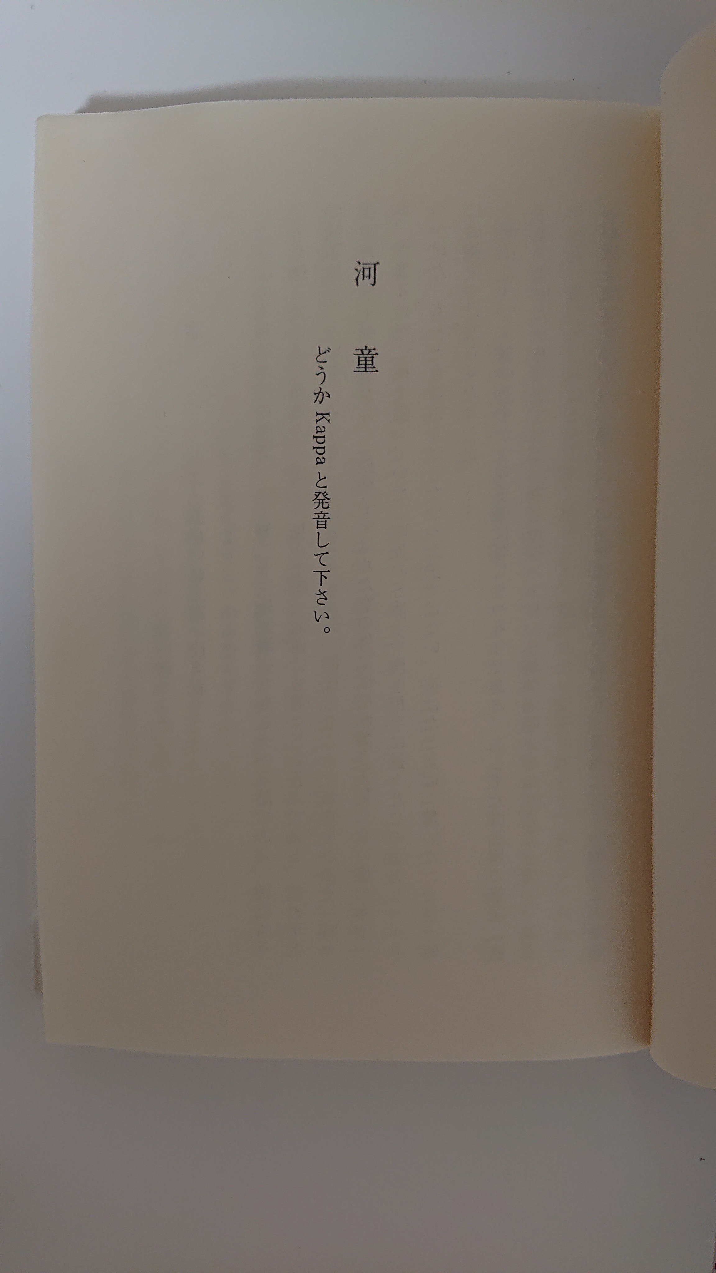 内向型 睡me ケッピ Keppi 河童 Kappa こう見ると ケッピとは河童から A を抜き取った存在なんですね その抜き取られた A がアニメでは標識 ア として出てきて その標識の裏には欲望の意味合いを持つと推測されるカワウソが描かれている なんだか
