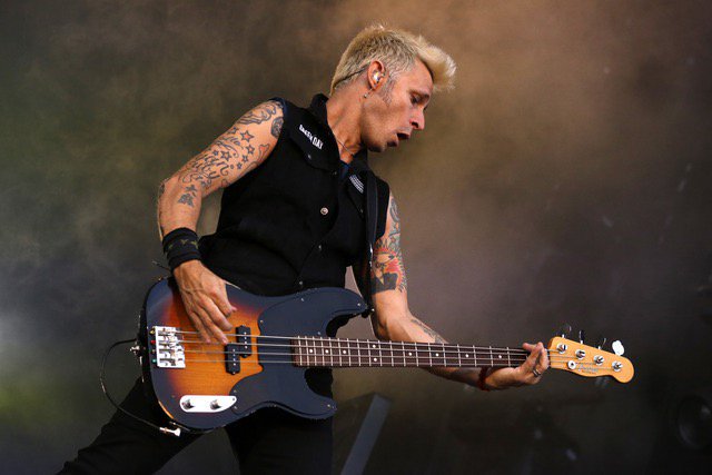Happy Birthday Mike DIrnt, Green Day bassist, Born In The Rock 5/4/72.  
