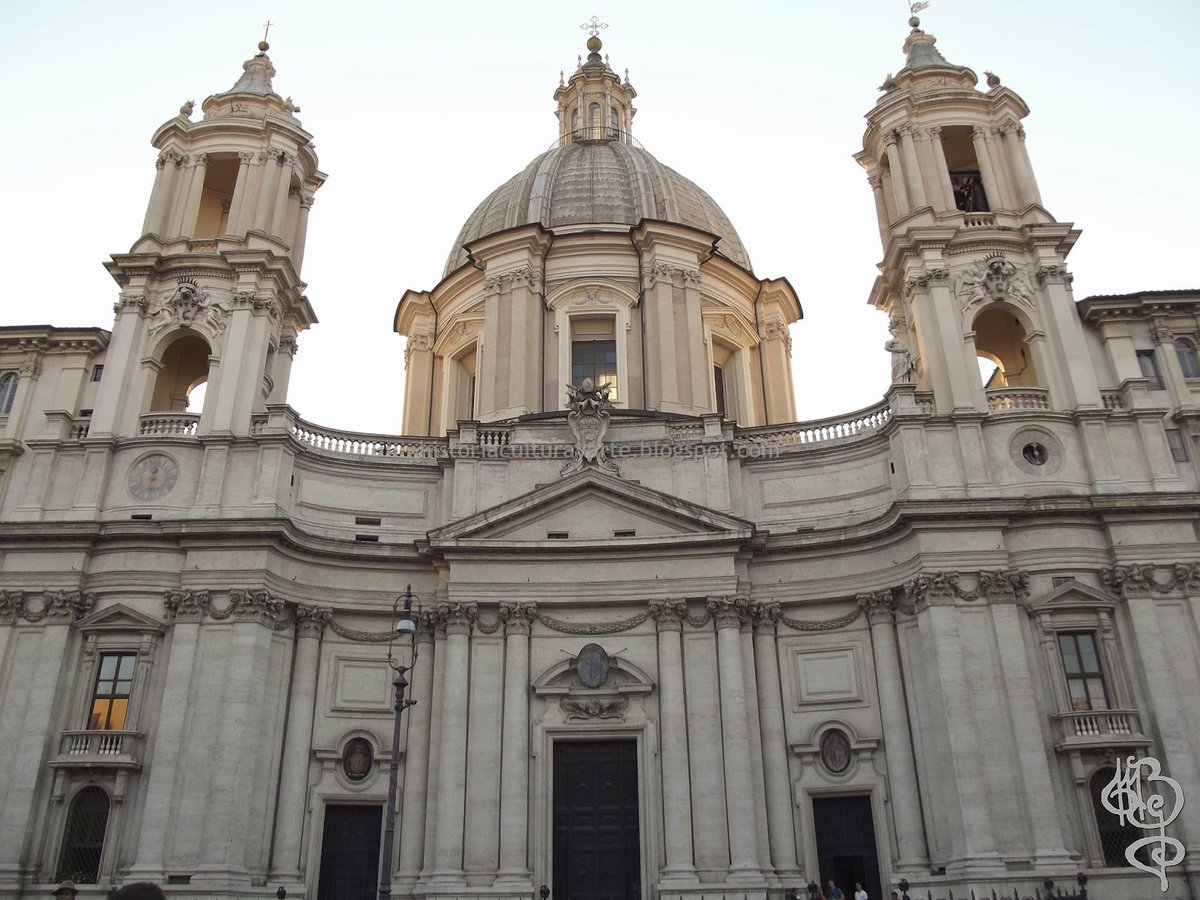 historiacuyarte's tweet photo. #Rainaldi y Sant’Agnese in Agone (#Roma, Italia): https://t.co/b1ZiVVGA8l https://t.co/TemkX7BT42