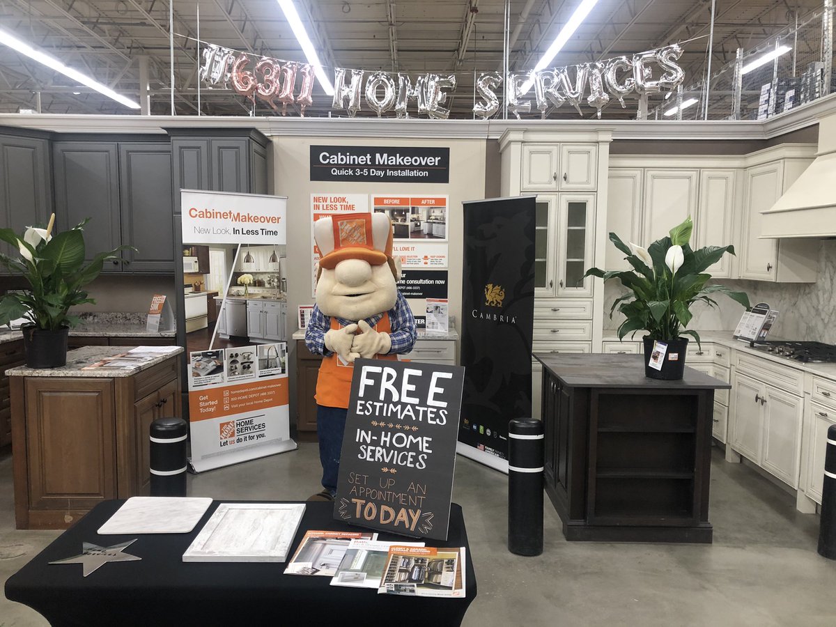 Homer is in the house!!! Come on down to Bruce B Downs HD and get signed up for Services. We can do it for you. Bring your kids for photos with Homer, and our Kids Workshop! #homedepot6311 #homeservices6311 #homerdpoe
