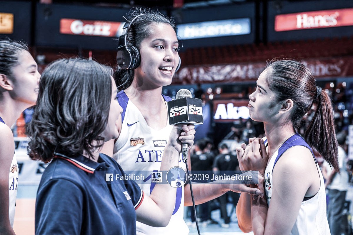 Kat Tolentino was spotted shedding some tears due to today’s five-set loss to FEU. The Queen of the Sky led Ateneo and scored 21 huge points (17 attacks, 3 blocks, 1 ace).

Pain will make one stronger. We believe in you, Hurricane! 💙🦅

Photo by Janine Torre
#SoarHighEagles