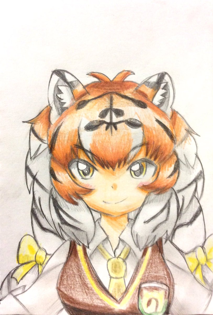 けものフレンズ アムールトラさん けものフレンズ 青葉クワックス のイラスト