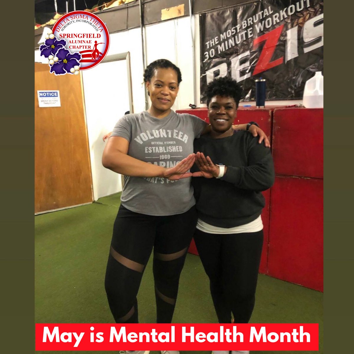 May is Mental Health Month!  

Finding a reason to laugh 😂, 🏃🏾‍♀️work out with a friend, 🧘🏾‍♀️meditating, 🐶playing with a pet, or 🖥 working from home once a week can go a long way in making you both physically and mentally healthy. 💆🏾‍♀️
